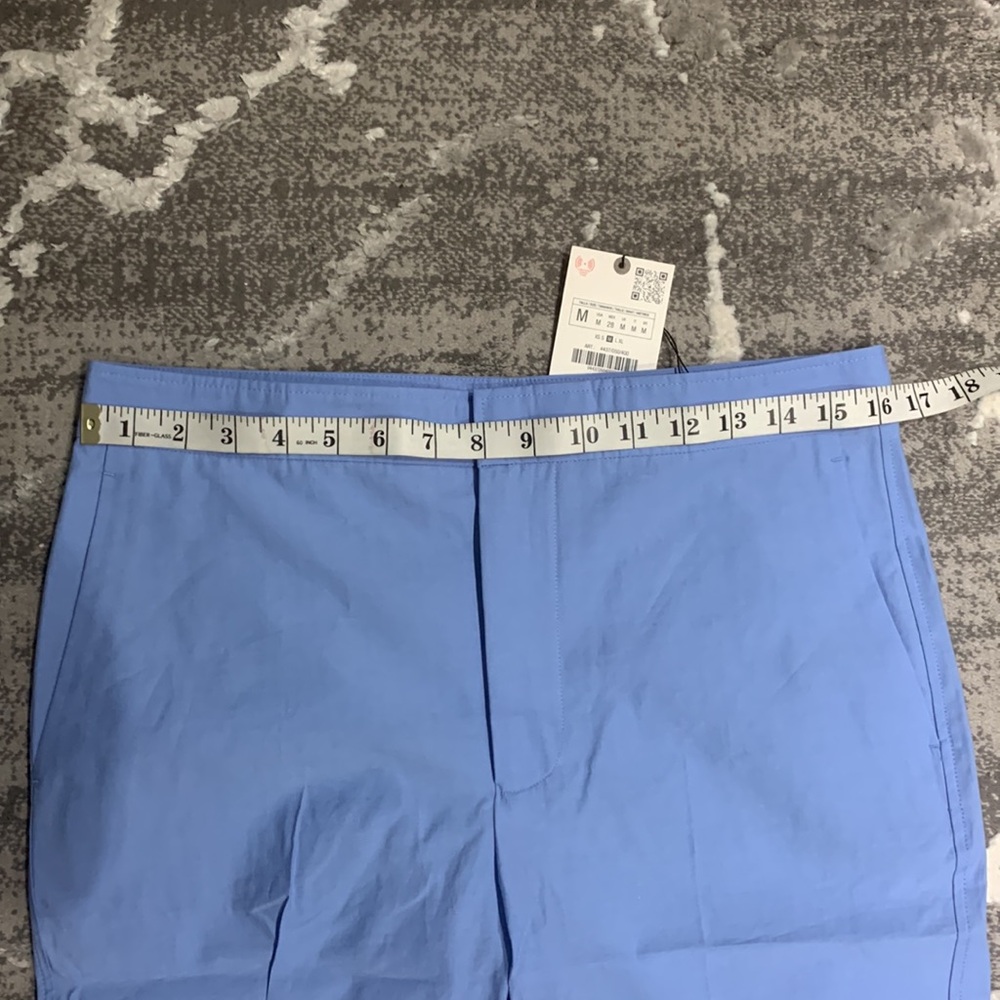 Zara Light Blue Straight Leg Pants - Picture 10 of 16